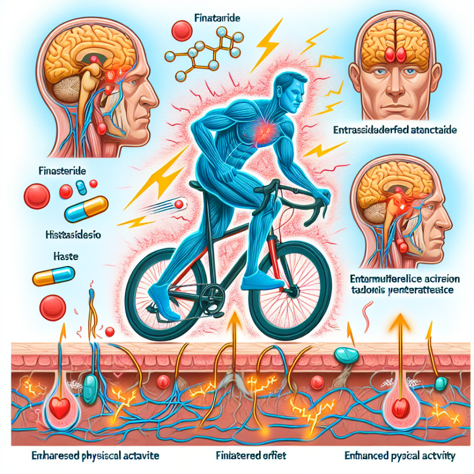 Effet du Finastéride sur le système nerveux lors d'une activité physique accrue