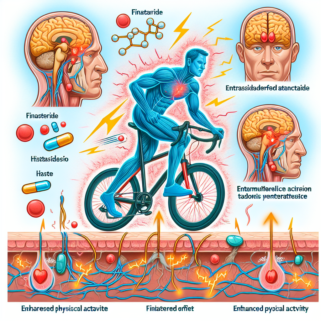 Effet du Finastéride sur le système nerveux lors d'une activité physique accrue