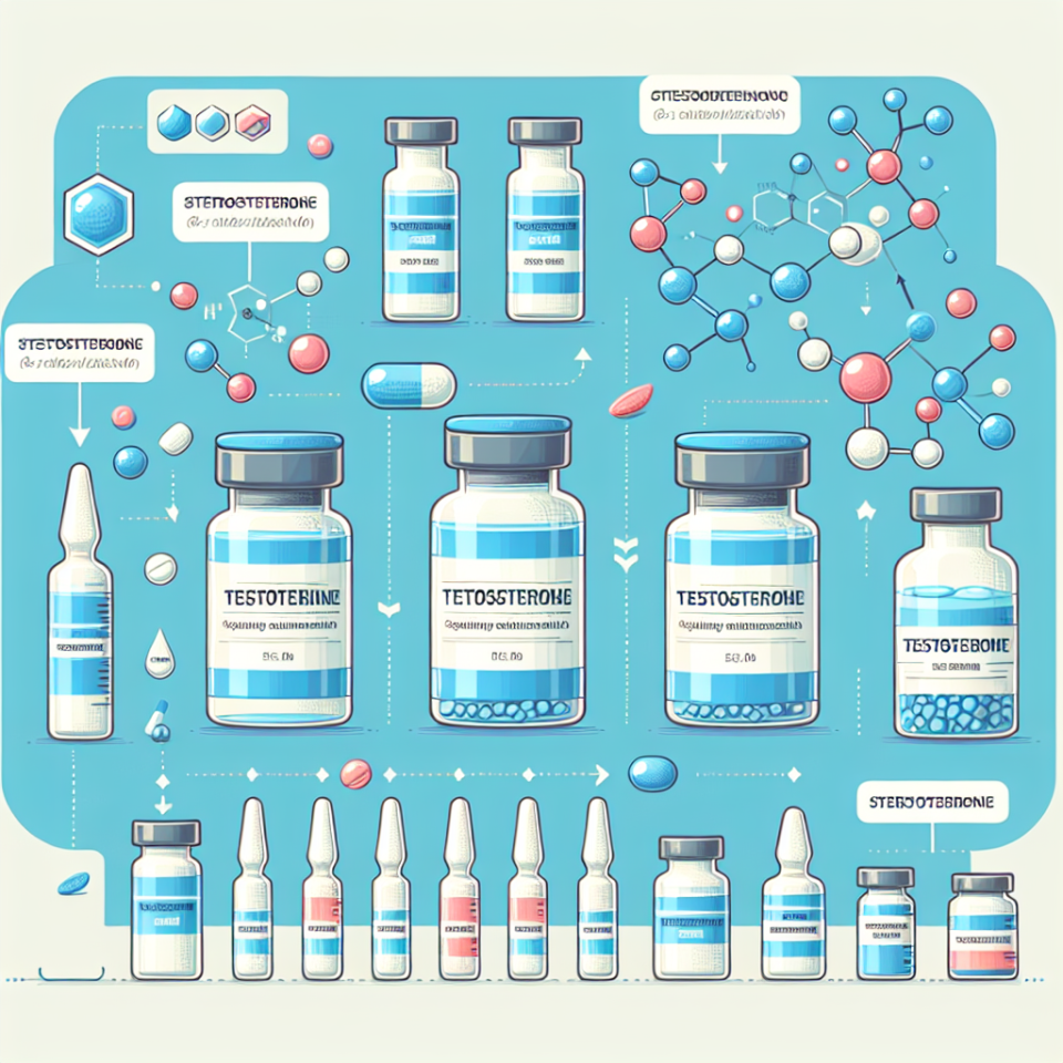 Caractéristiques de l'utilisation de la testostérone en association avec d'autres stéroïdes