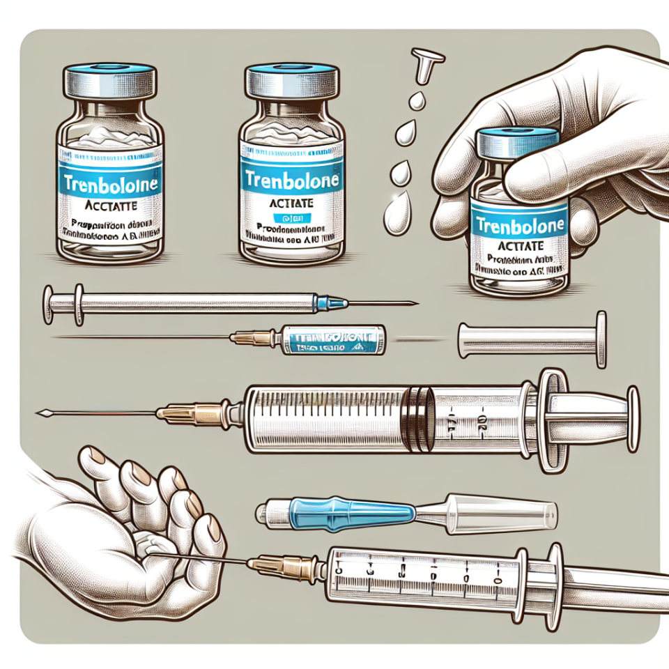 Caractéristiques des injections d'acétate de trenbolone