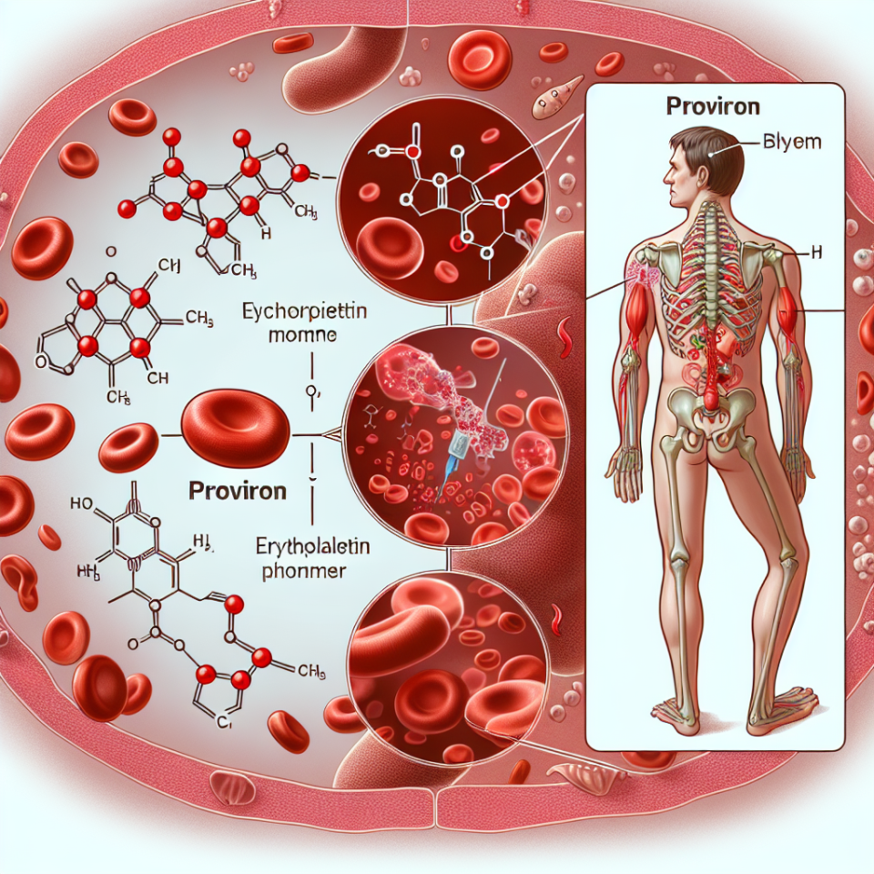 Comment Proviron contribue à la synthèse des globules rouges