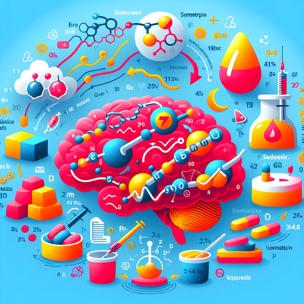 L'effet de la somatropine sur le métabolisme de l'insuline et du glucose.