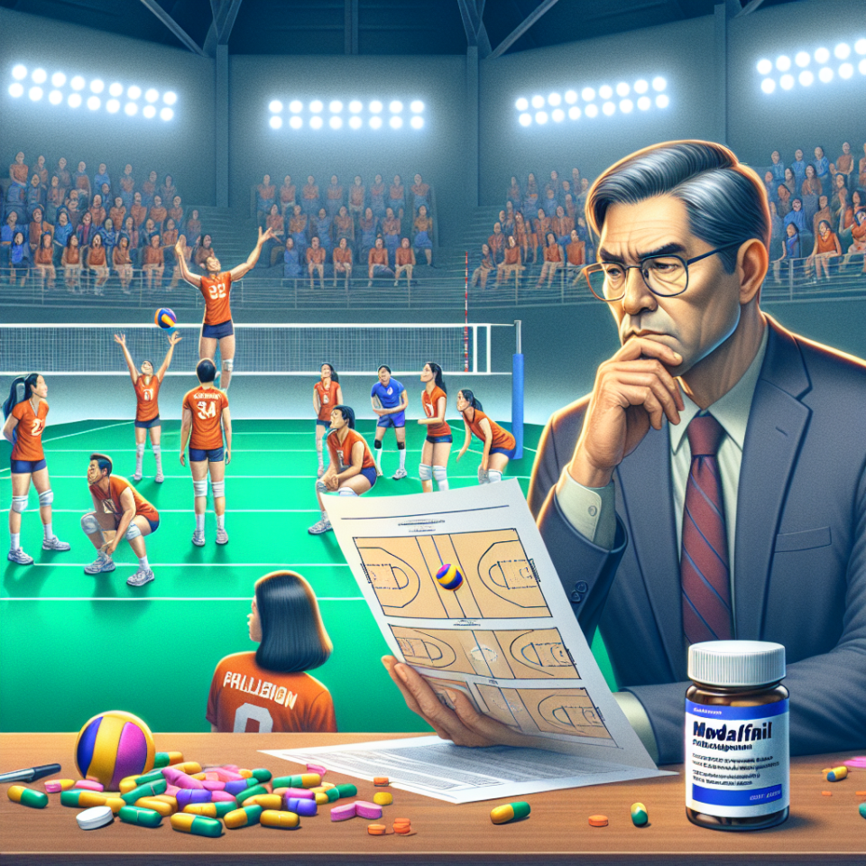 Modafinil et prise de décision tactique au volley-ball