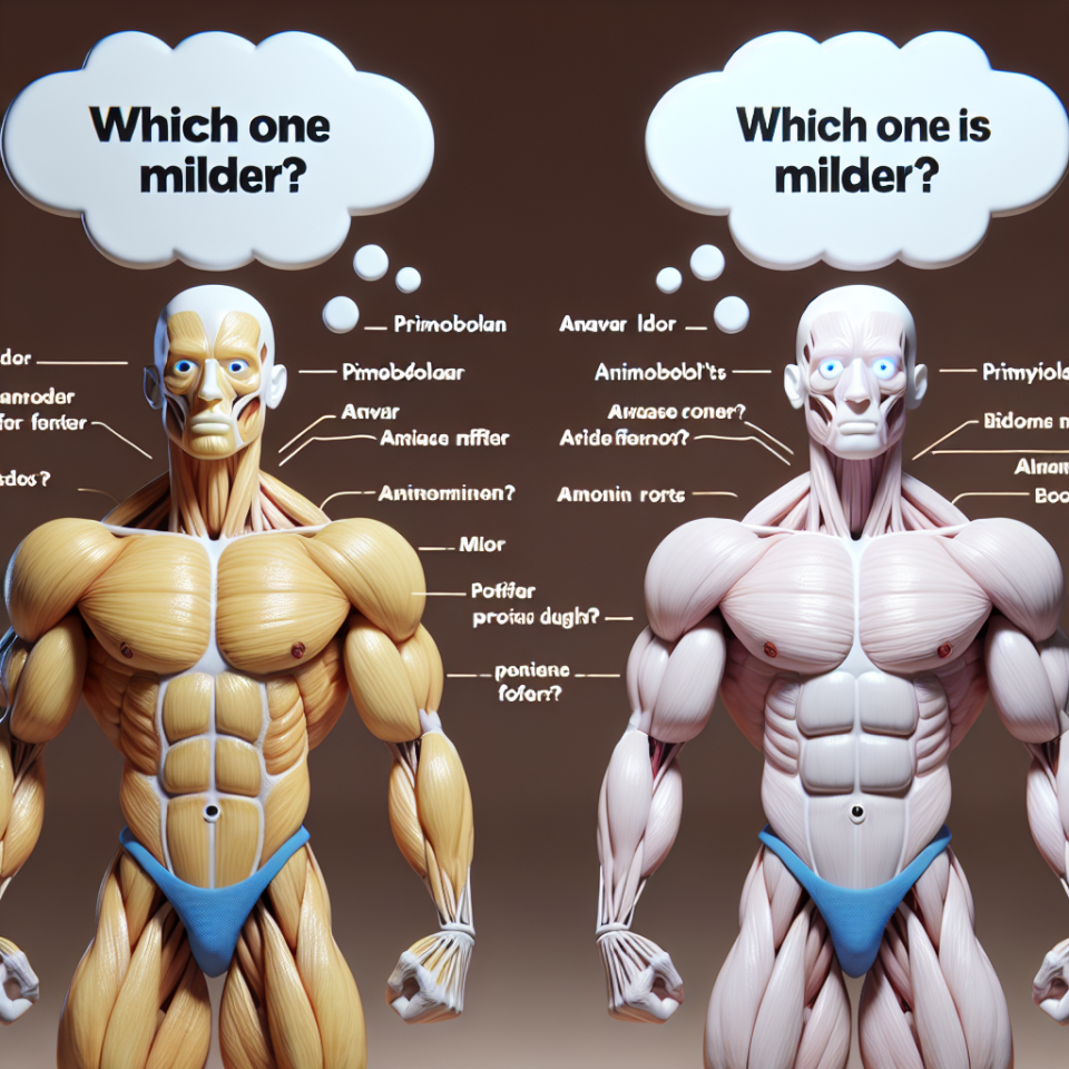 Primobolan vs Anavar : quel stéroïde est doux ?
