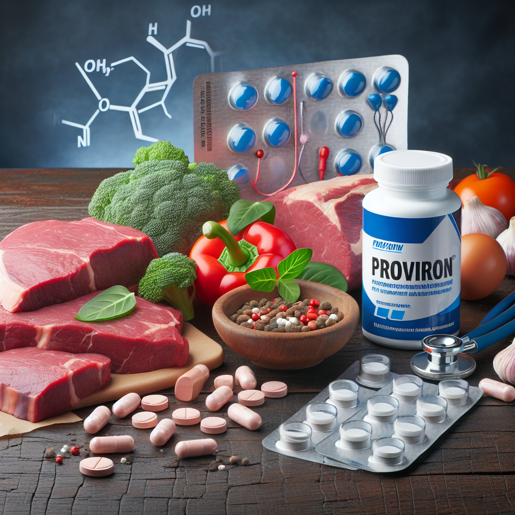 Proviron et propriétés curatives spéciales pour soutenir le tonus de la viande