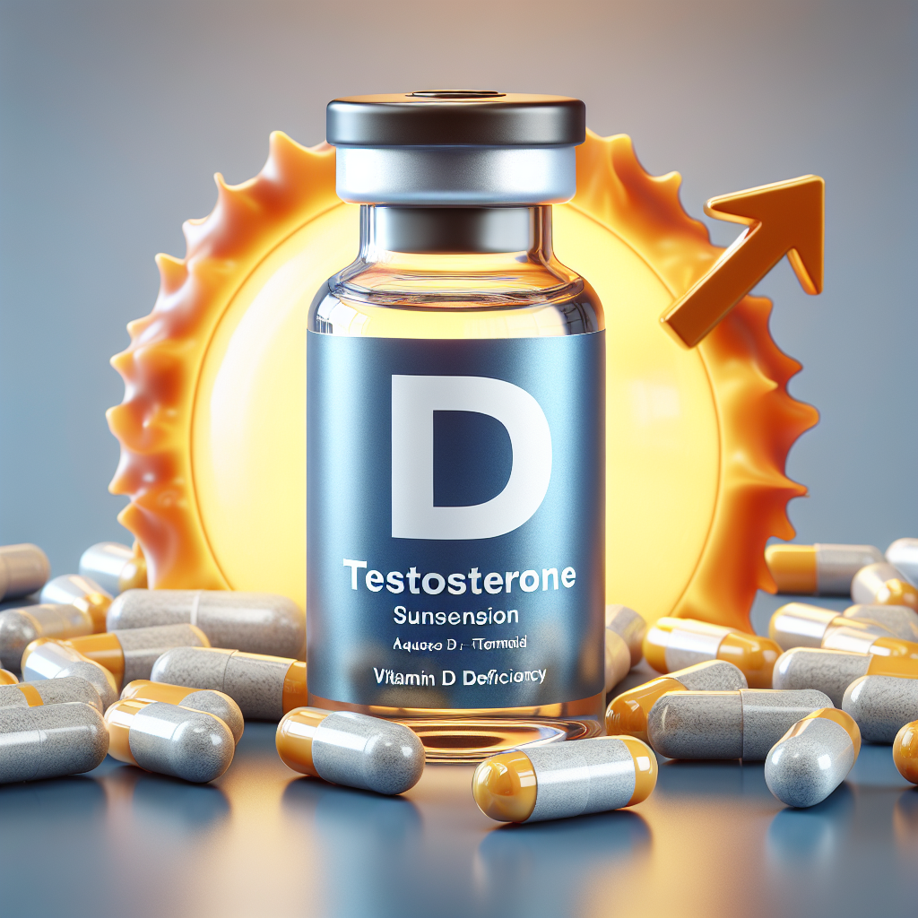 Testosterone Suspension (Aqueuse) en cas de carence en vitamine D