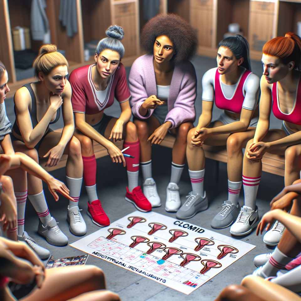 Clomid et troubles menstruels chez les athlètes féminines