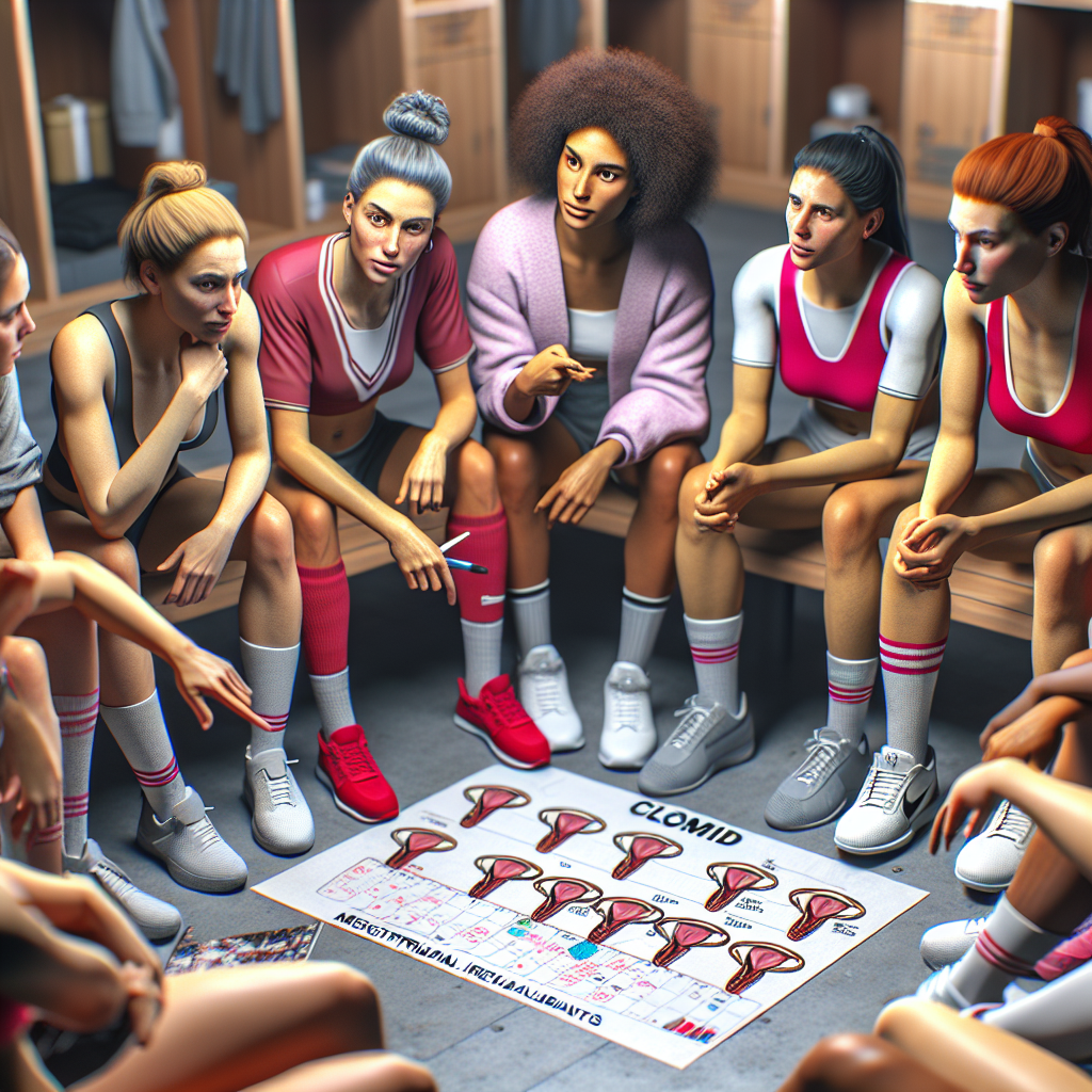 Clomid et troubles menstruels chez les athlètes féminines