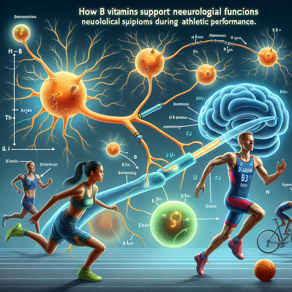 Comment les vitamines B soutiennent les fonctions neuronales pendant les efforts sportifs