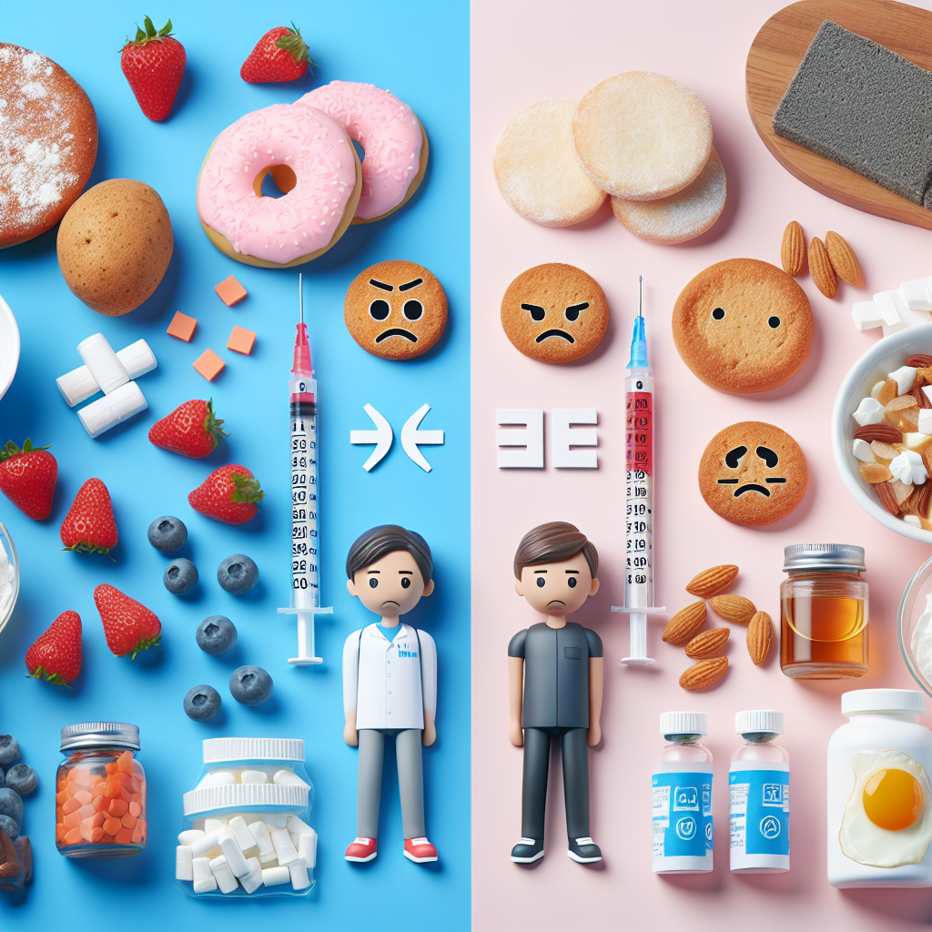 Comparaison de l'effet du sémaglutide avec un régime cétogène ?