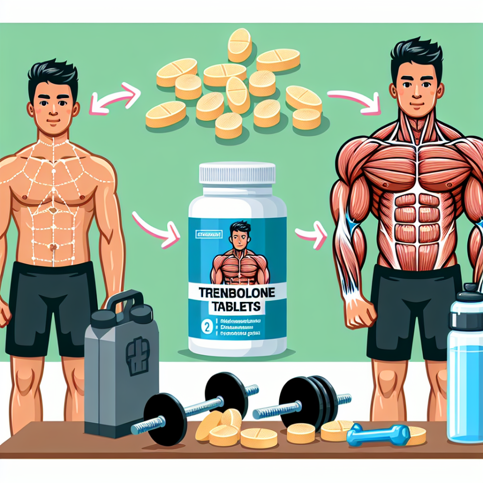 Développement de la masse musculaire maigre avec les comprimés de trenbolone
