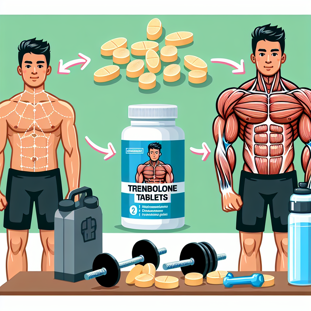 Développement de la masse musculaire maigre avec les comprimés de trenbolone