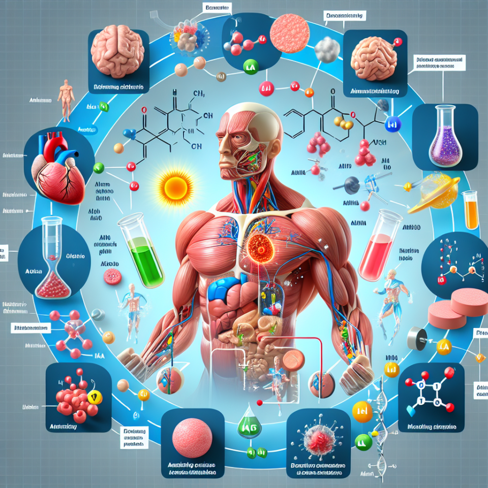 Effet de l'acétate de méthénolone sur le métabolisme des acides aminés pendant la récupération