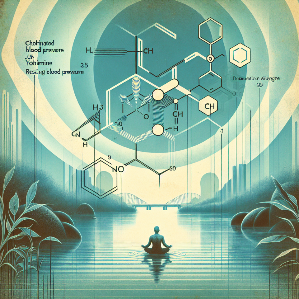 Effet de la yohimbine chlorée sur la tension artérielle au repos