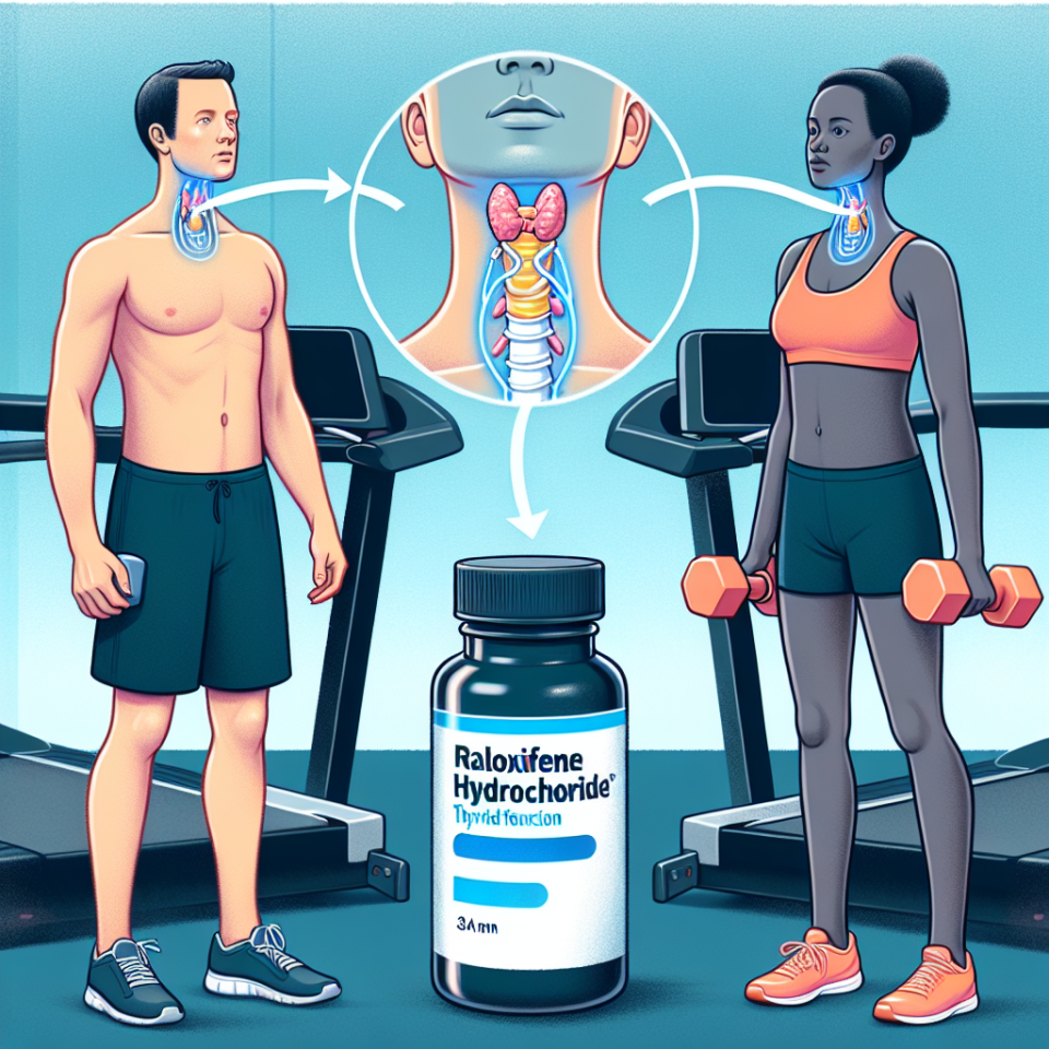 Effet du chlorhydrate de raloxifène sur la fonction thyroïdienne chez les athlètes