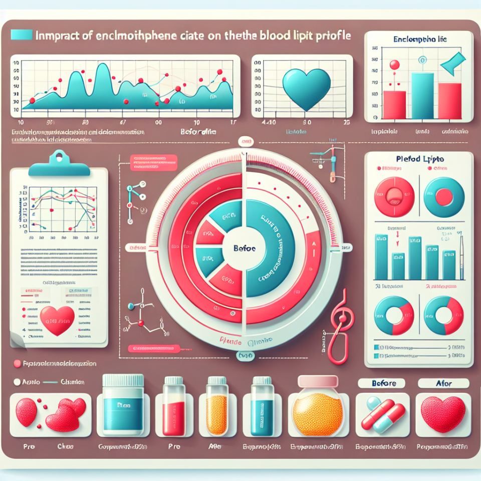 Effet du citrate d'enclomifène sur le profil lipidique sanguin