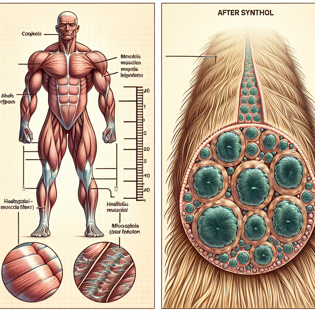 Effet du Synthol sur la longueur des fibres musculaires