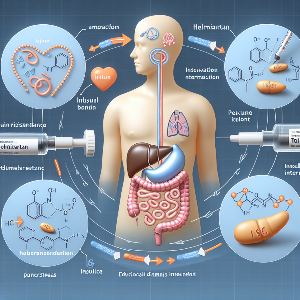 Rôle du telmisartan dans la réduction du risque de résistance à l'insuline