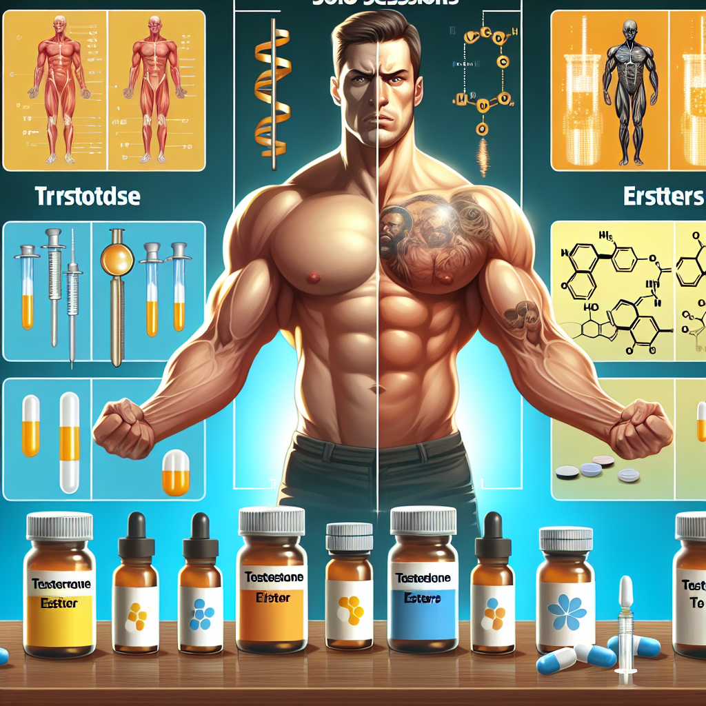 Comparaison des effets de séances solo de différents esters de testostérone