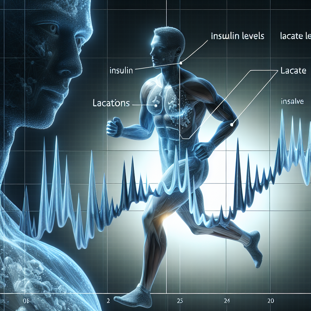 Effet de l'insuline sur le taux de lactate pendant l'effort physique