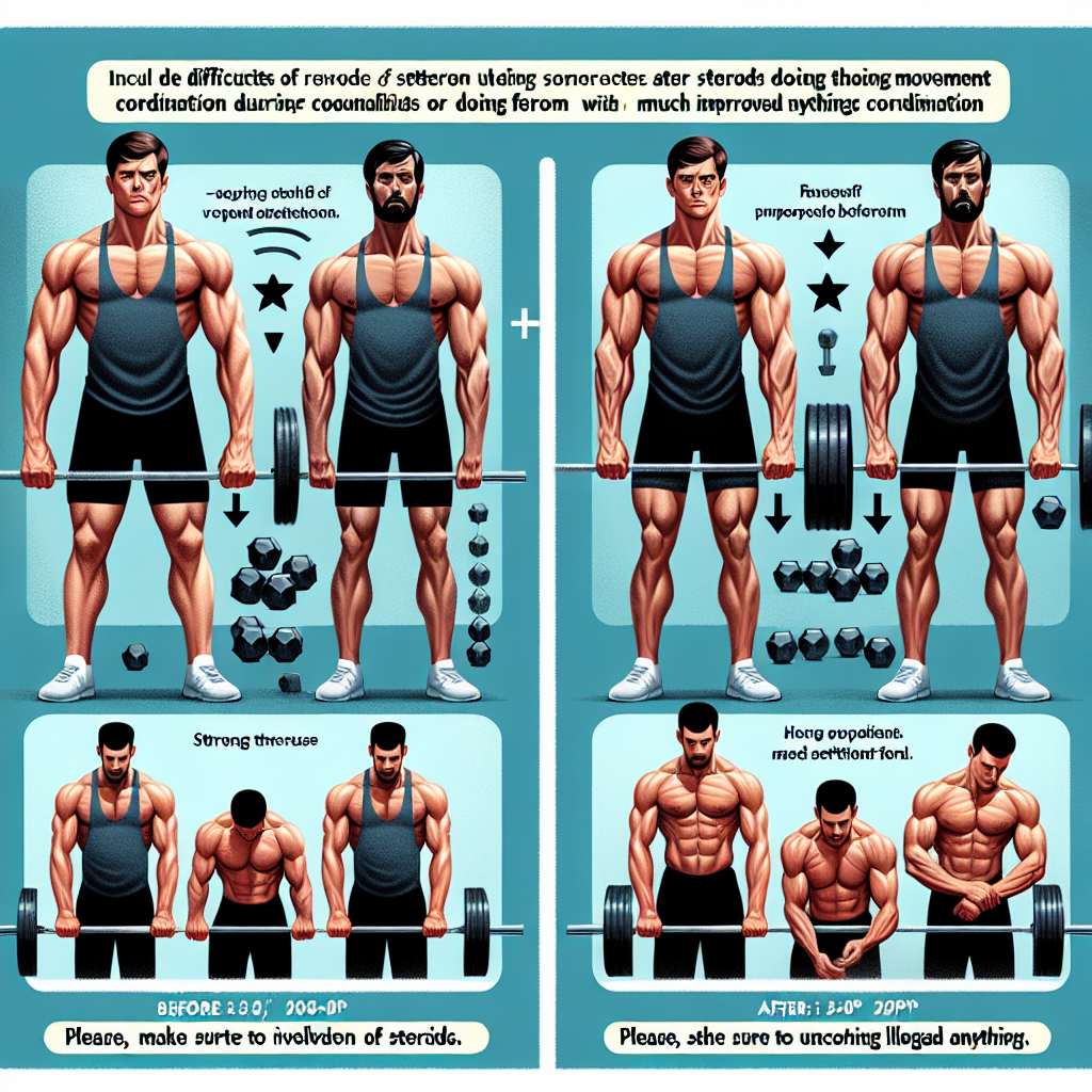 Influence des stéroïdes sur la coordination des mouvements lors des exercices de force