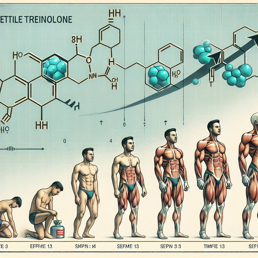La méthyltrenbolone et l'augmentation du tonus musculaire pendant le cycle