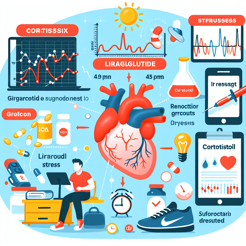 Le liraglutide contribue-t-il à réduire le taux de cortisol pendant le stress ?