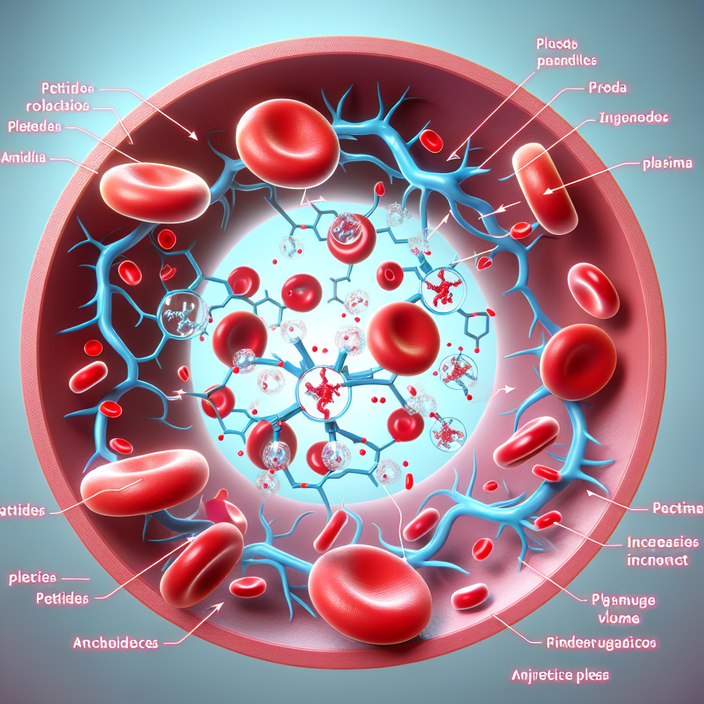 Les peptides comme moyen d'augmenter le volume plasmatique sanguin