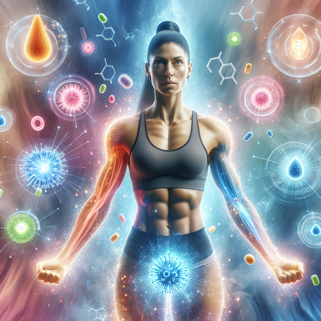 Peptides et augmentation de la réponse immunitaire globale d'un athlète