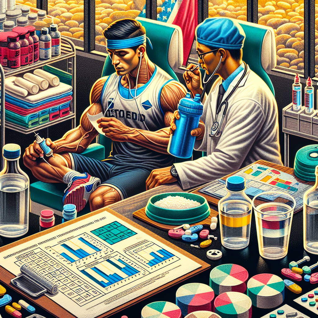 Stéroïdes et contrôle de l'hydratation la veille de la performance