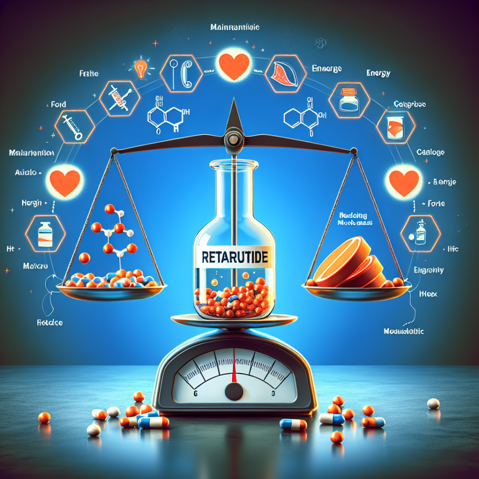 Utilisation du rétatrutide pour réduire le risque de catabolisme en cas de déficit calorique