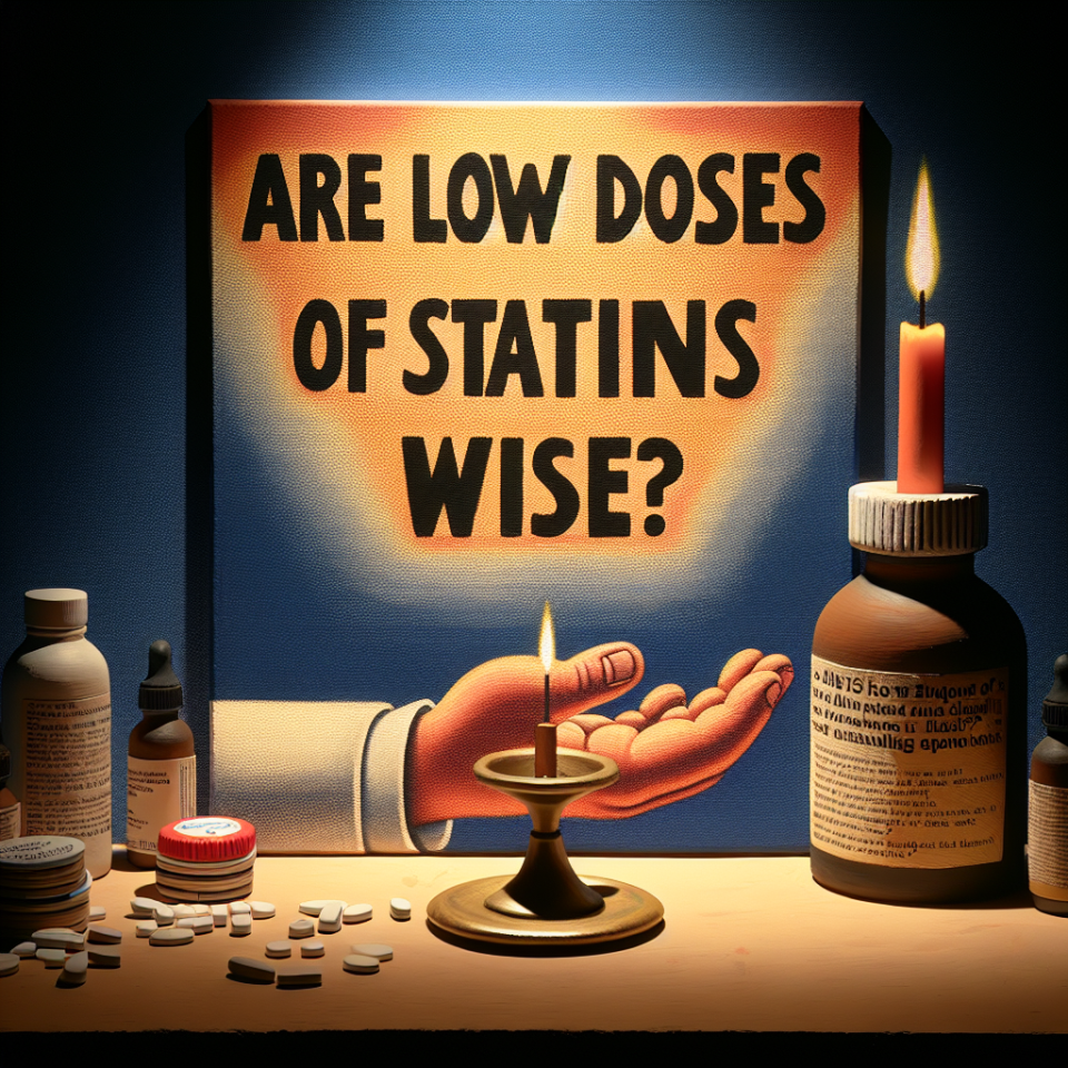 Faibles doses de statines : est-ce judicieux ?