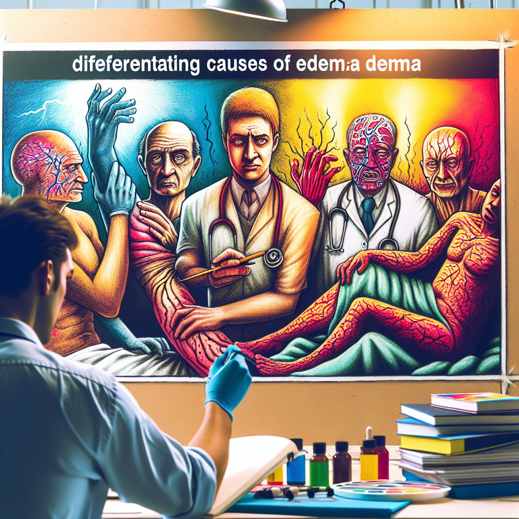 Œdèmes : différenciation des causes pendant le traitement