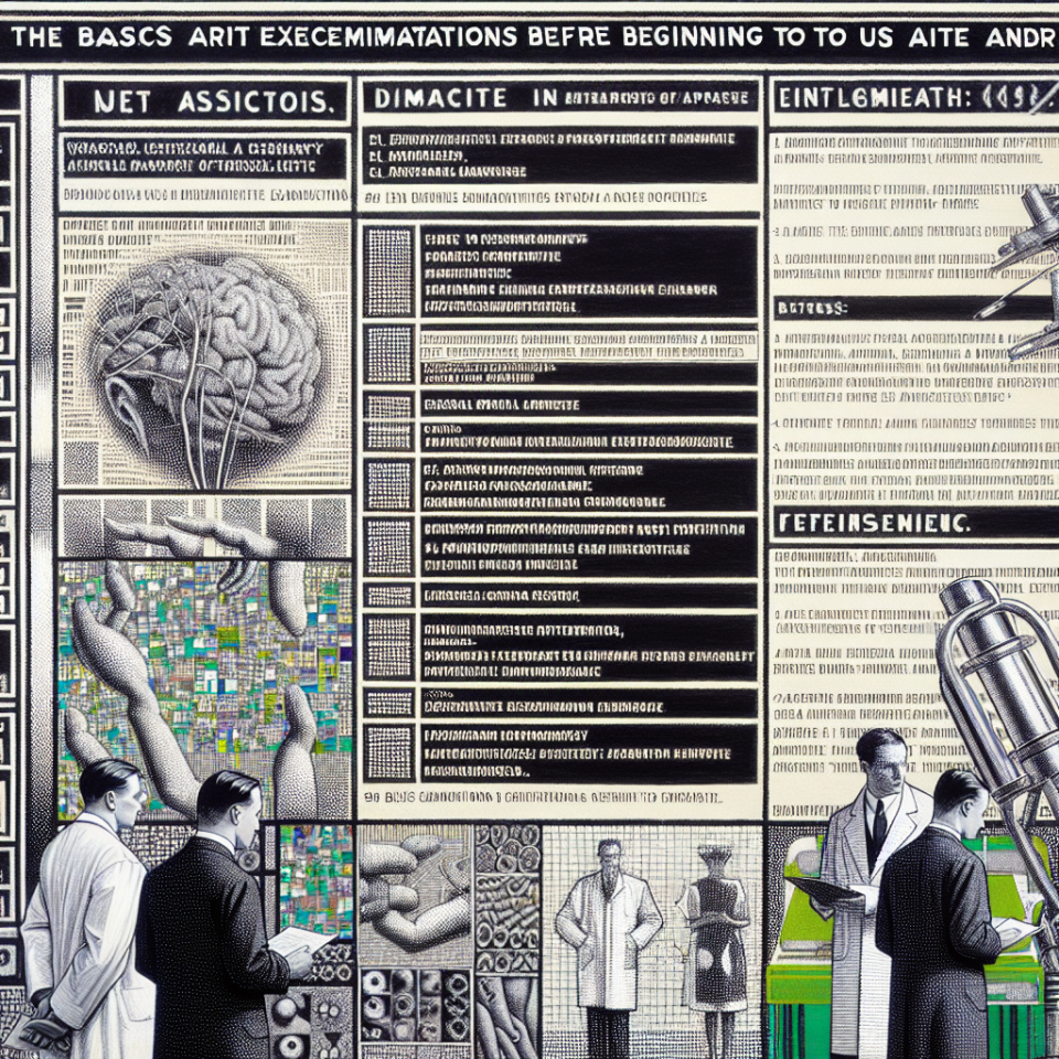 Quels examens faire avant de commencer l'Andriol (liste de base)
