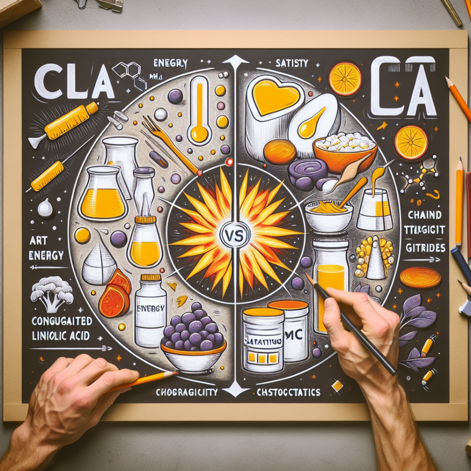CLA : CLA vs MCT : énergie, satiété, et attentes